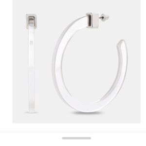 Elegant Silver Hoop Earrings